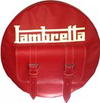 Copriruota Lambretta con tasca unica centrale