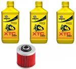 3 litri xtc 10w 40 e filtro olio 