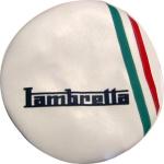Copriruota Lambretta con tricolore senza tasche