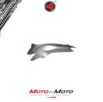 CARENA LATERALE FASCIONE POSTERIORE SINISTRA SX  SILVER GRIGIO ARGENTO HONDA SH 125   150 2001-2004