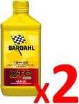 Kit da 2 litri olio bardahl XTC 15w50 OFF ROAD