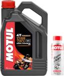 Kit Motul olio 7100 4T 15W-50 + Engine Clean