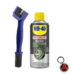 Kit Pulitore Catena WD-40 da 400ml + Spazzola Pulizia Catena